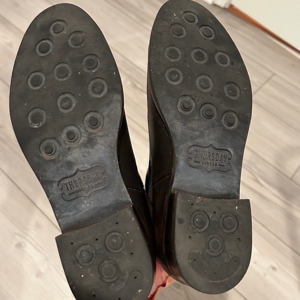 Thursday Duchess Chelsea Boots in Black Coffee - Women's Size 7 - Picture 7 of 9